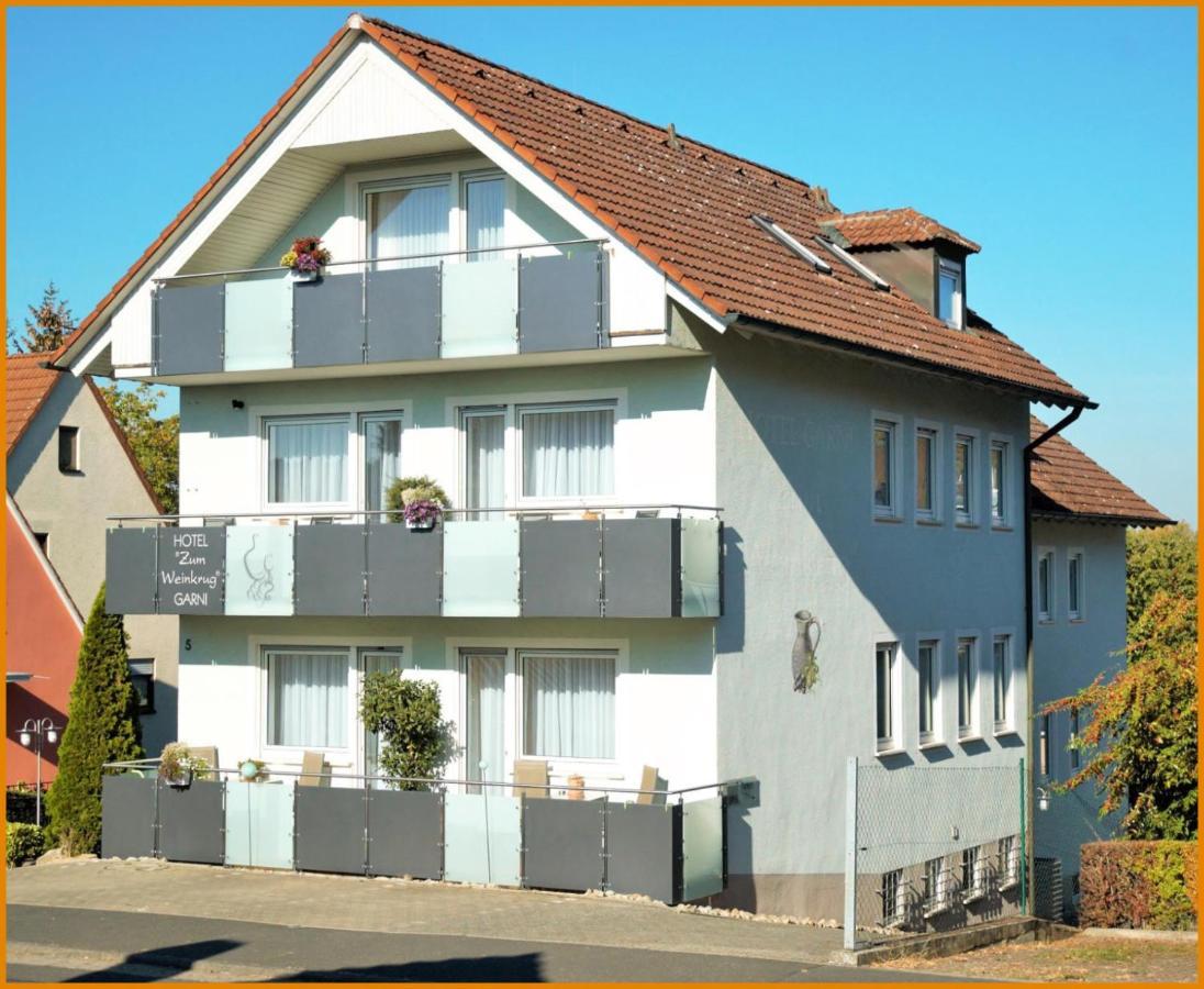Hotel-Garni 'Zum Weinkrug' Sommerhausen Ngoại thất bức ảnh